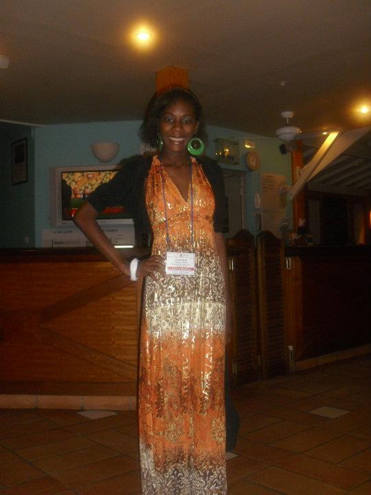 Clayticia Daniel took 2nd place at the CTO Youth Congress